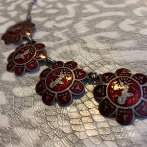 Vintage Siam Silver Necklace